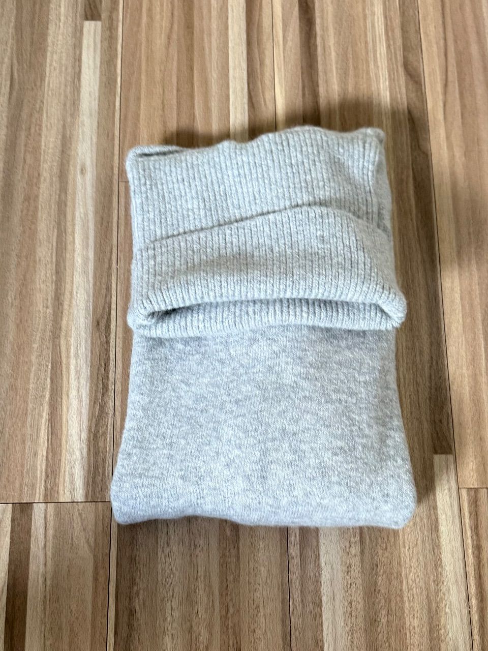MICHAEL Michael Kors Rollkragenpulli mit Kamelhaar Grau Gr. XS - ungetragen