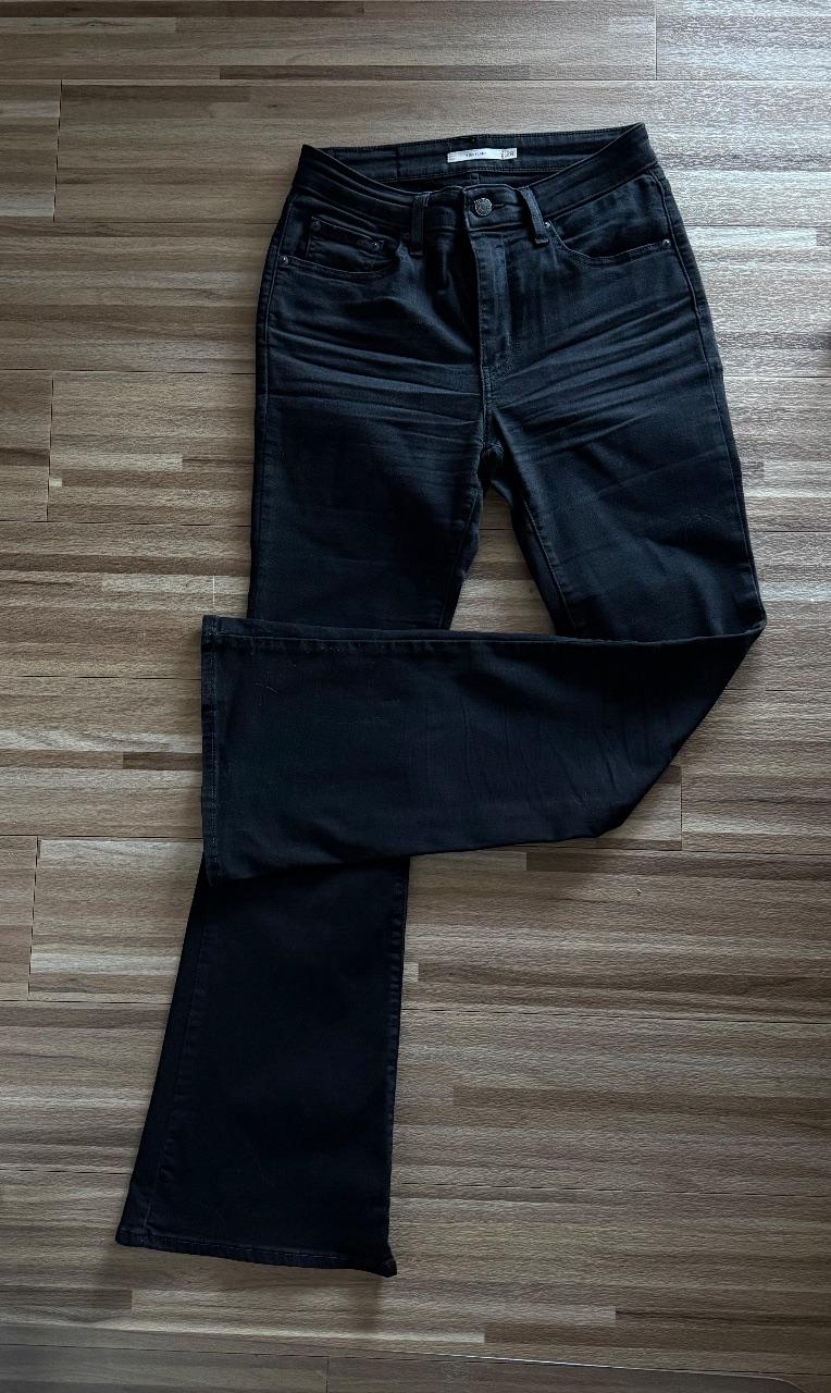 Levi's 726 High Rise Flare Jeans Schwarz W28 L32 Damen