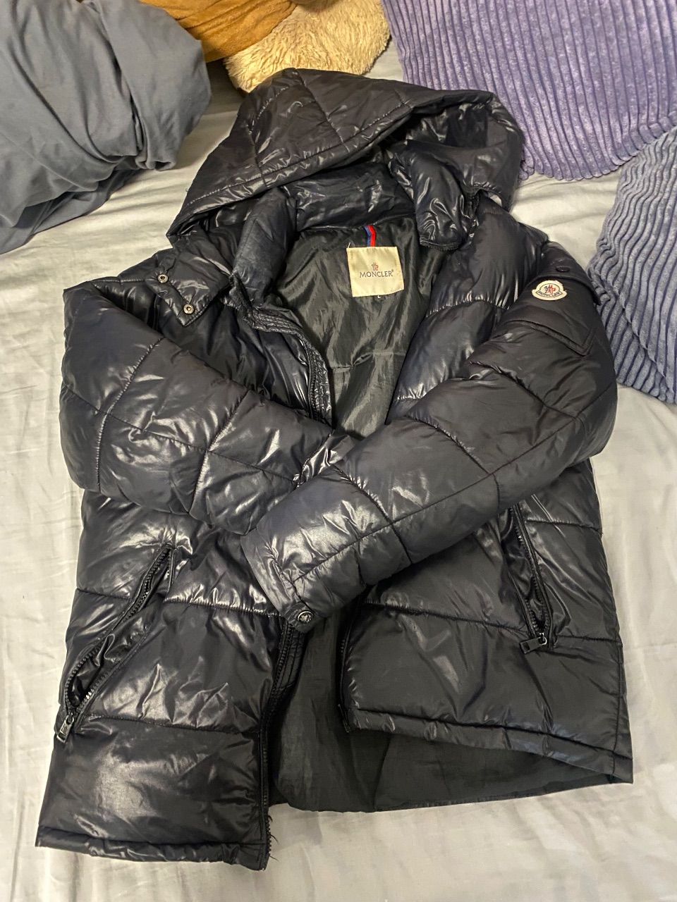 Ohne Marke  Schwarze Winterjacke  Size L