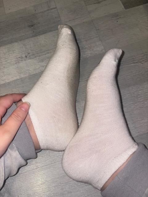 Weiße Socken Size 41