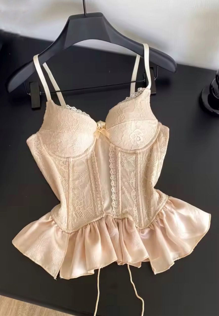 Renaissance Korsett corsage Bustiers Schnür-Korsett Size S