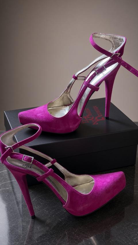 IL Giardino DEI Principi Original High Heels Plateau 38 pink