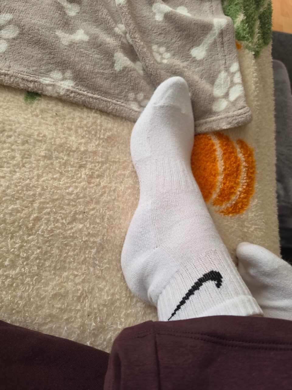Nike Getragene Socken Size L