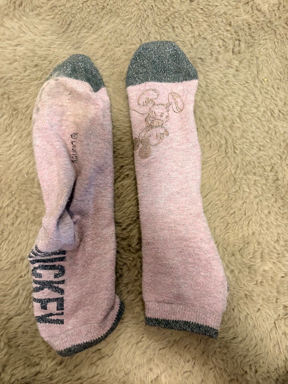 Disney Getragene Socken  Size 39