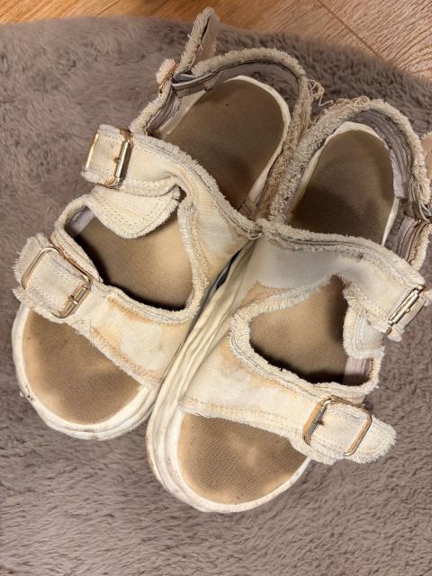 Ohne Marke Getragene Sommer sandalen Size 39