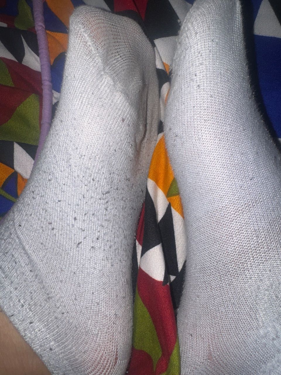Ohne Marke Getragne Socken zu verkaufen 😝 Size M