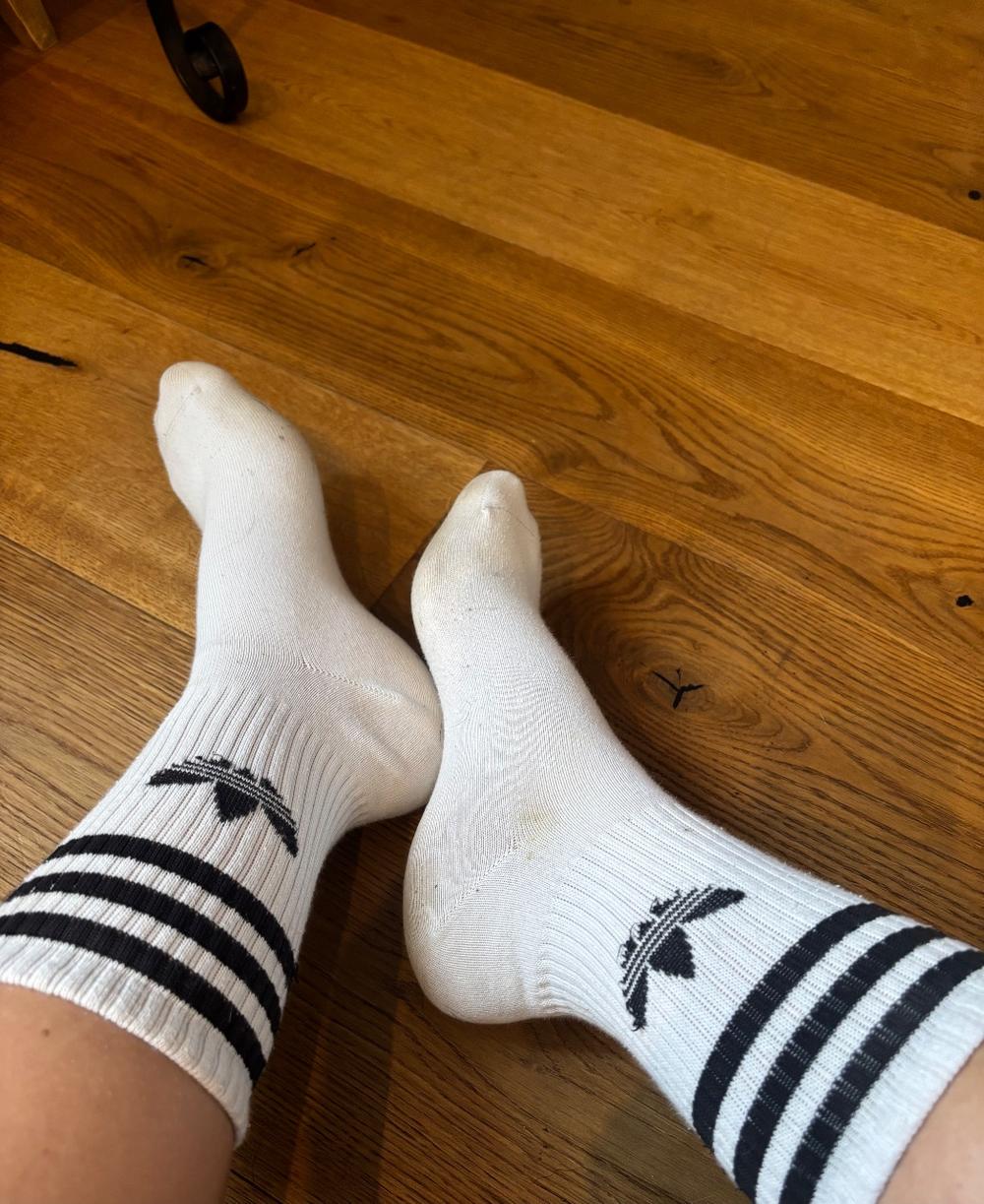 getragene Tennissocken Adidas