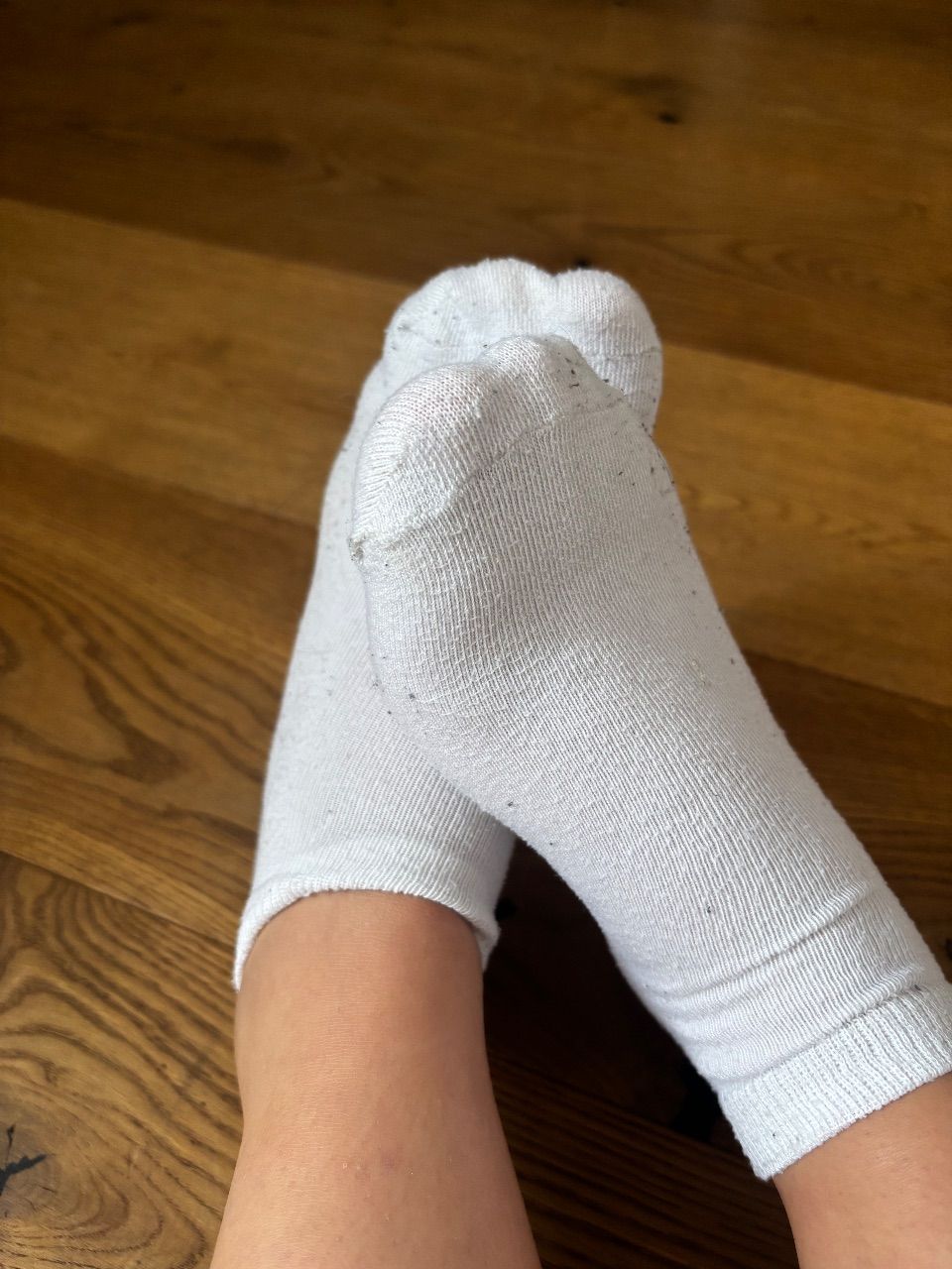 Getragene Sneaker Socken  Size M