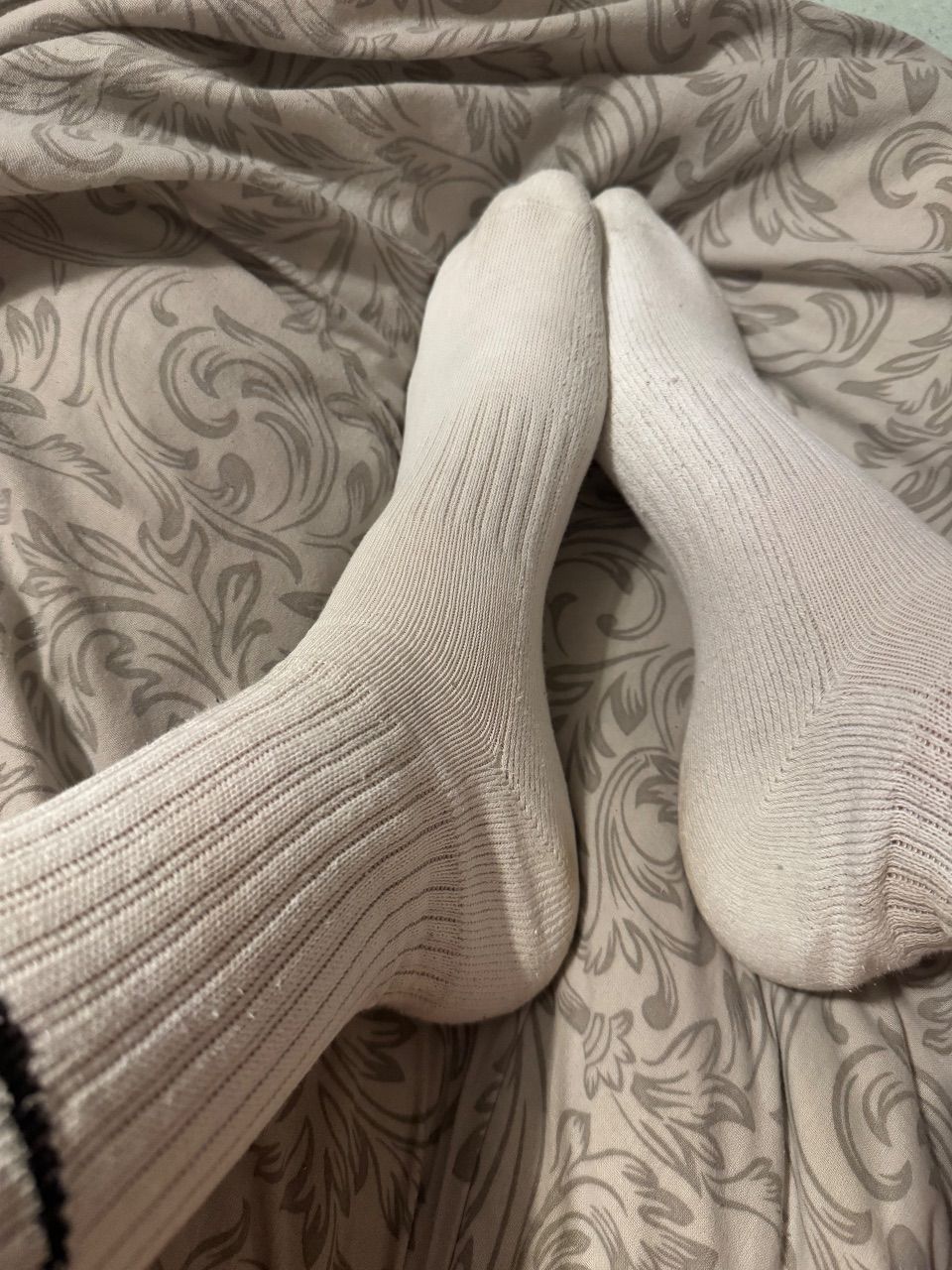 Getragene Socken 