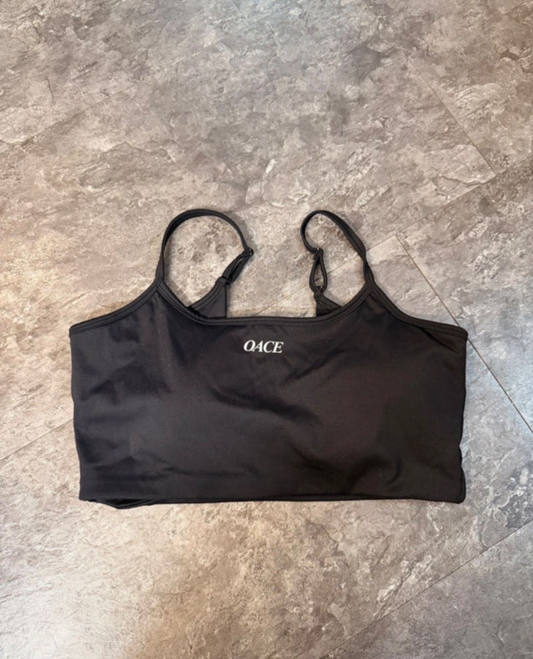 Oace OACE Aura Nylon Rectangle Bra - Schwarz - XL Size XL
