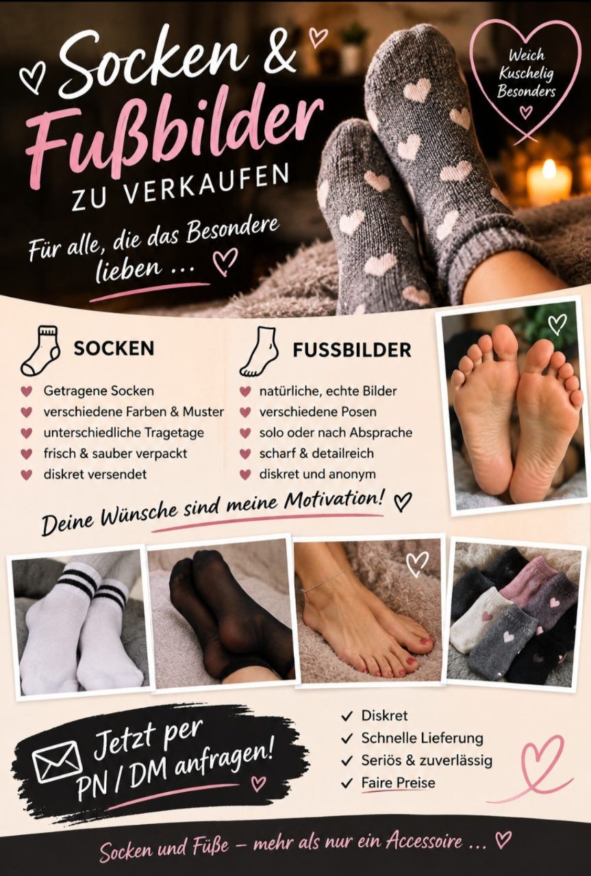 Ohne Marke 💕🧦 Socken & Fußbilder zu verkaufen 🦶💕