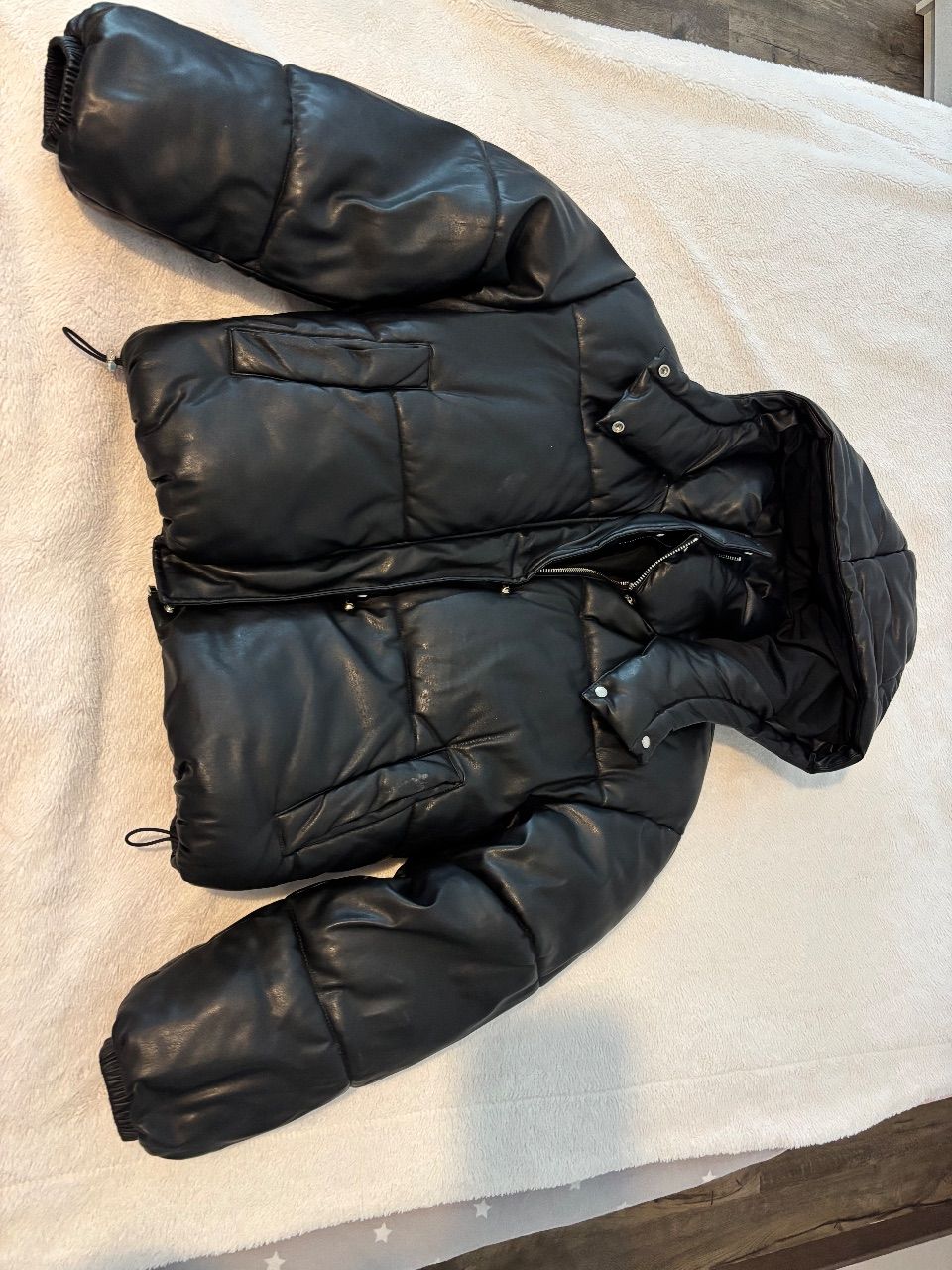 bershka Bershka winterjacke leder Size S