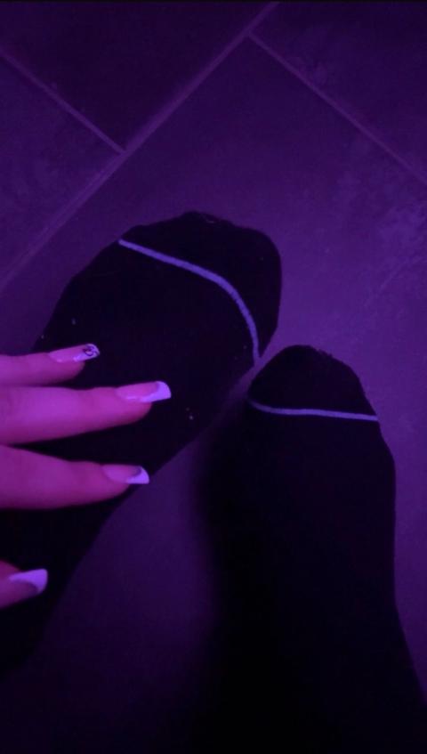 getragene Socken Size 38