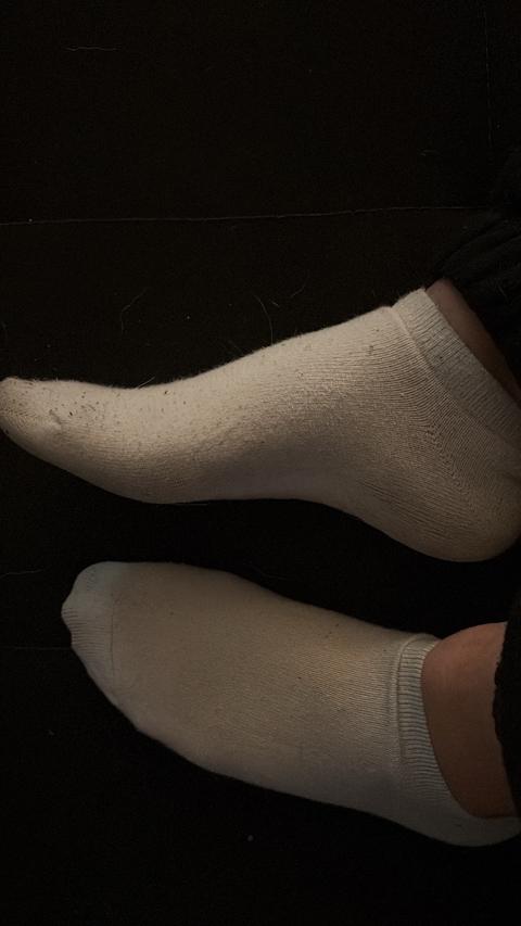 Weiße Socken