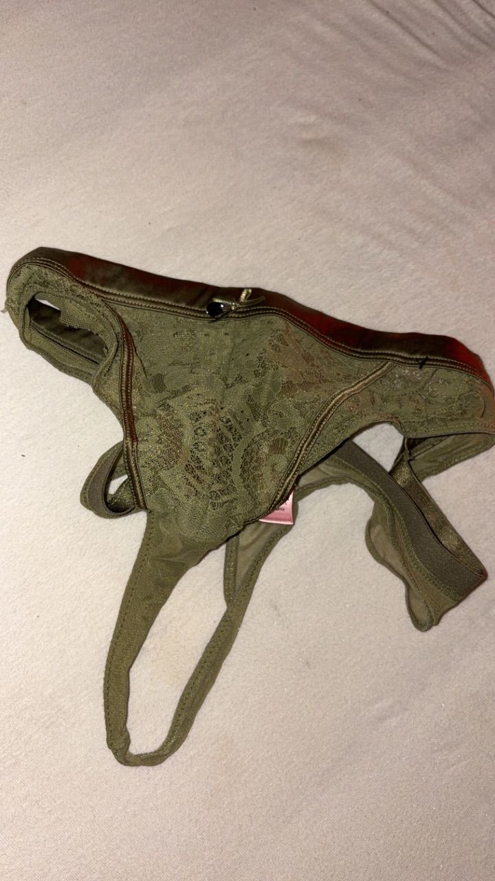 Hunkemöller Grüner Tanga  Size L