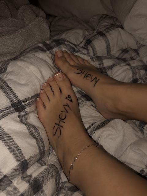 👣 Personalisierte Fußbilder nach Wunsch | Dein Name auf meinen Füßen 💋 Size XS