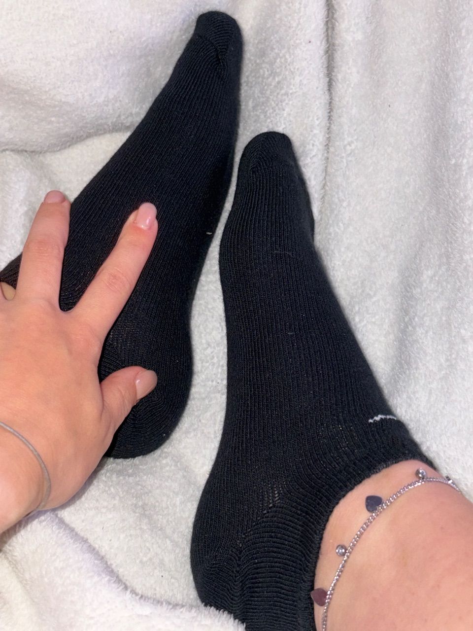 getragene socken zu verkaufen 