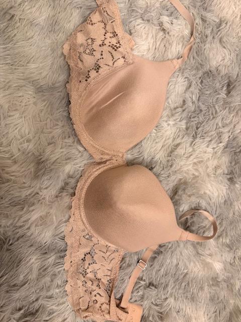 Beige Bh mit Spitze Size S