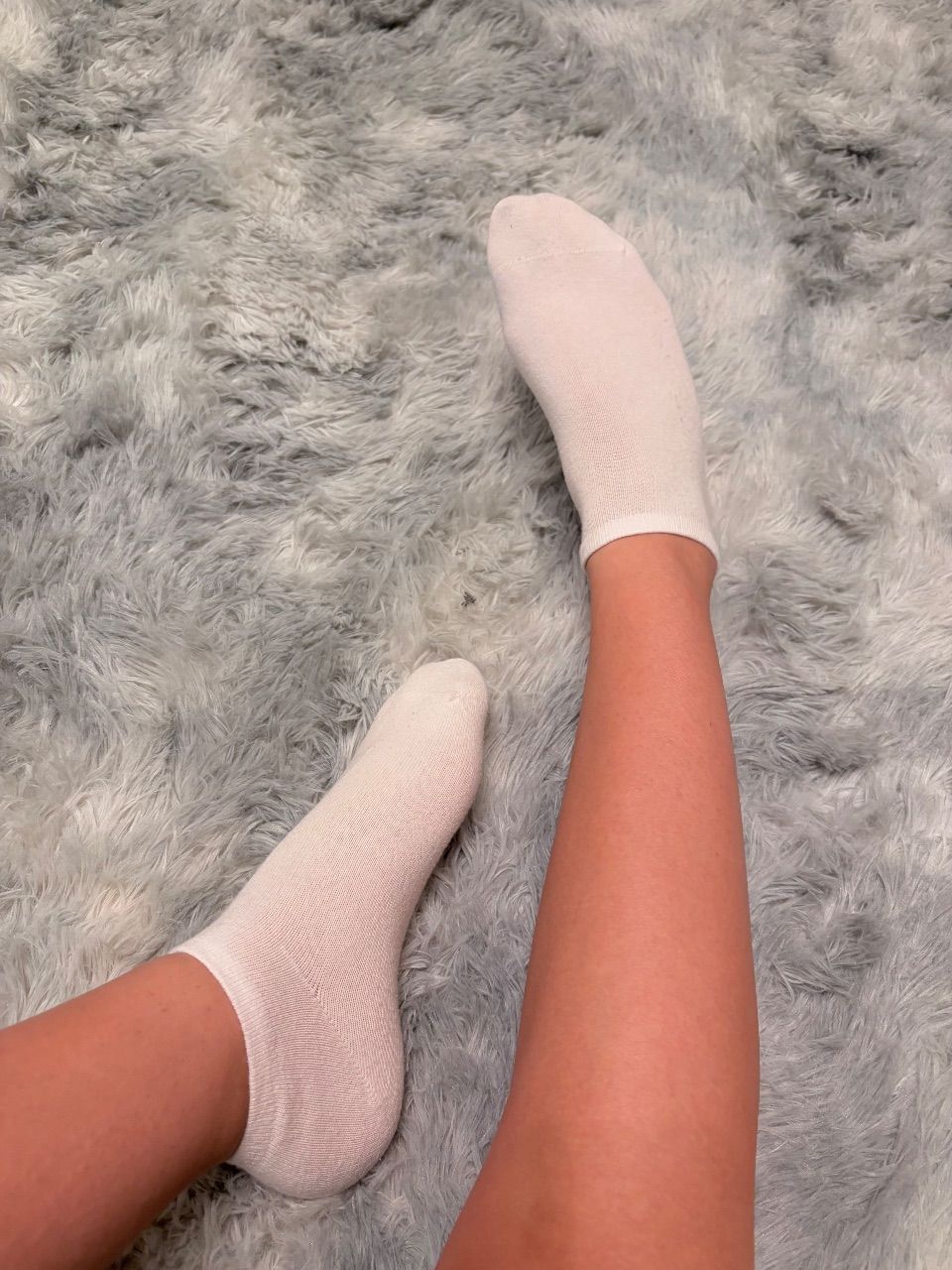 Weiße Sneaker Socken Size 38