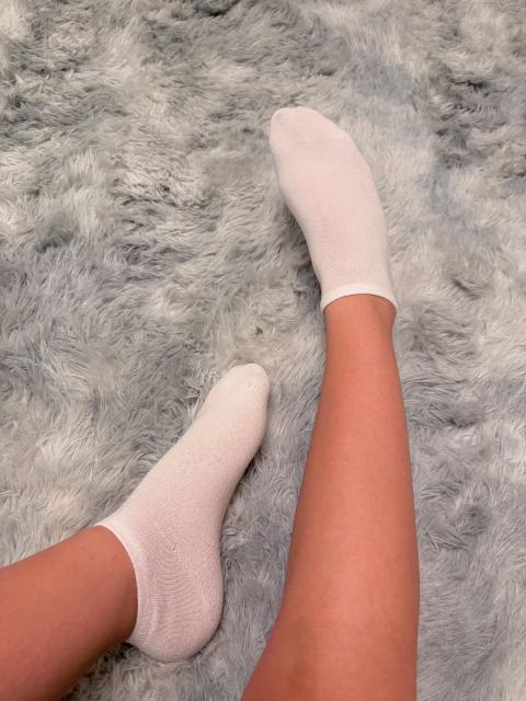 Weiße Sneaker Socken Size 38