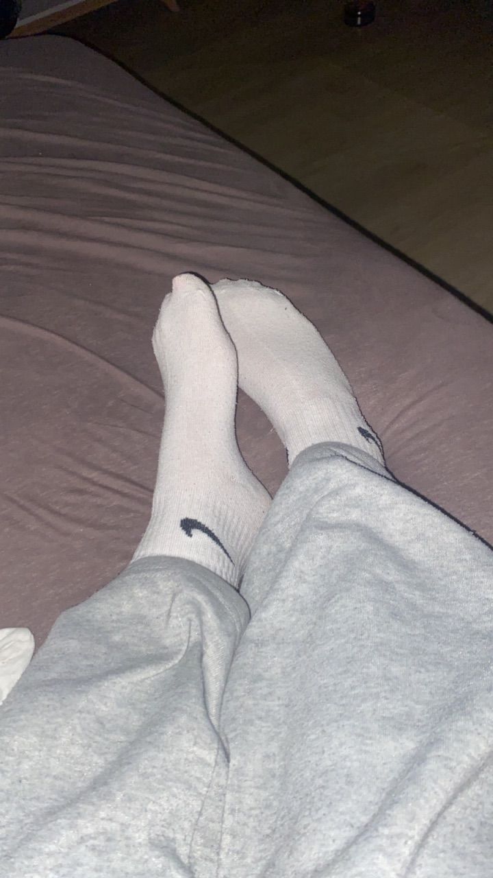 Nike Weiße Socken (getragen) Size 36