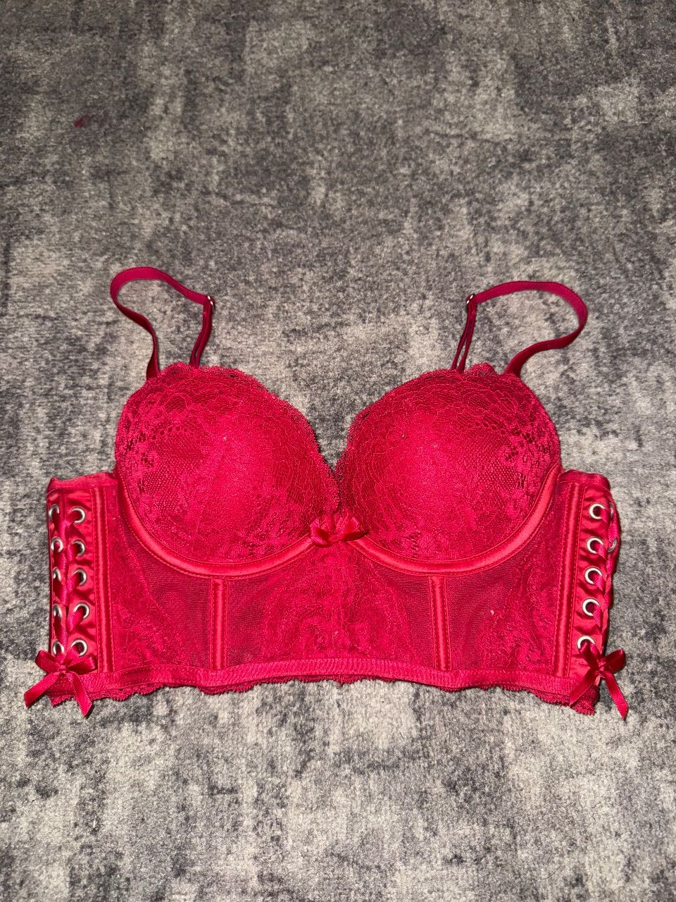 Sexy roter BH