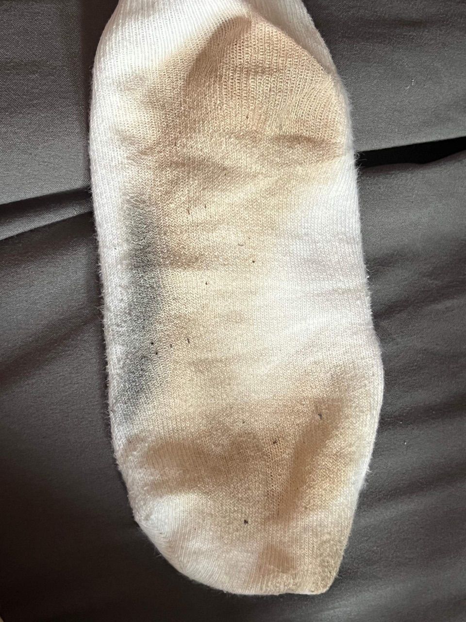 Weiße dreckige Socken Size 38