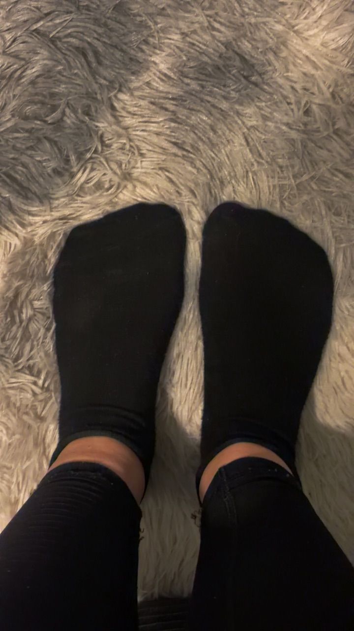 Bamboo Schwarze Socken  Size S