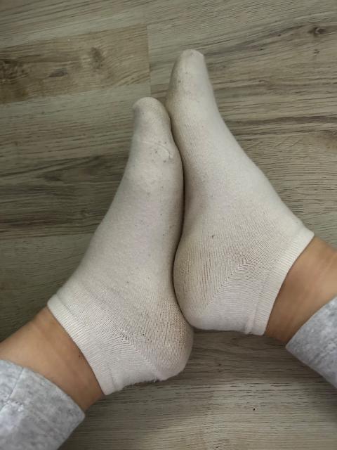 Ohne Marke Weiße socken Size S