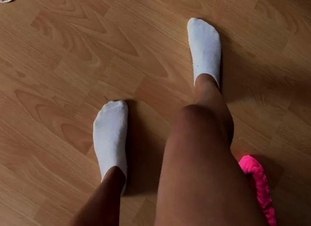 Socken verschwitzt