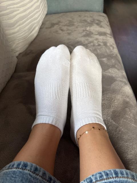 Snocks Socken getragen Size M