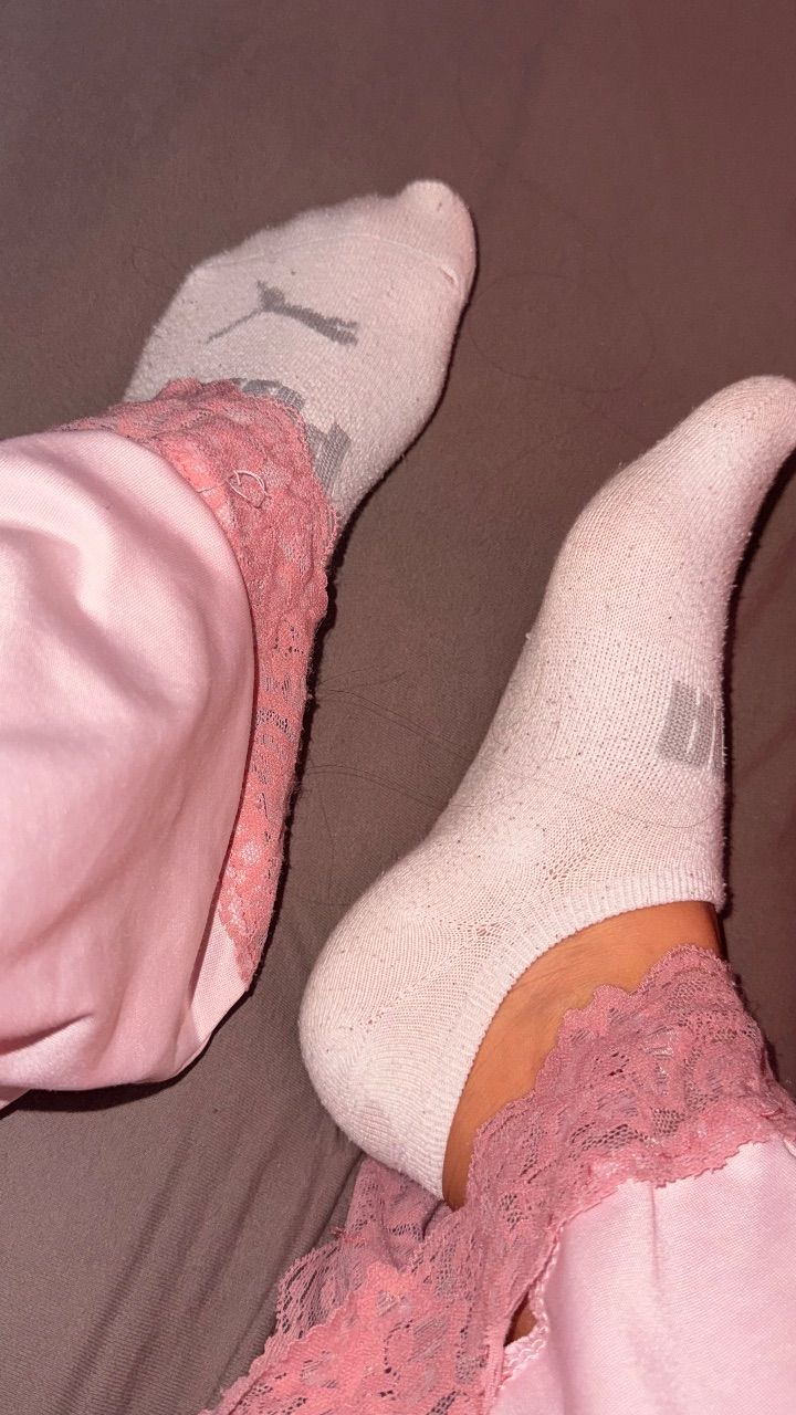 getragene socken