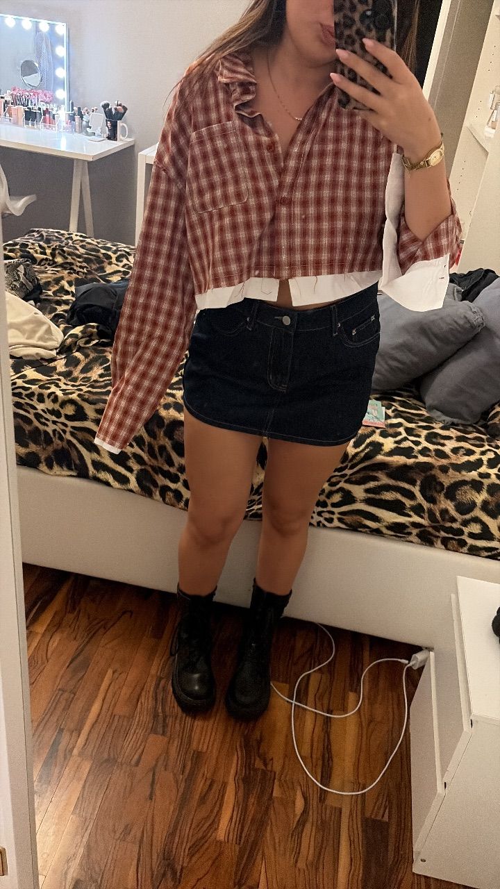 Skirt jeans
