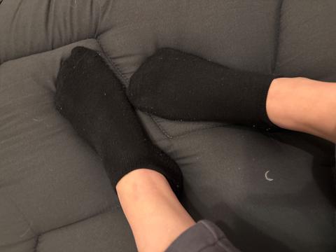 Ohne Marke Getragene Socken Size XS