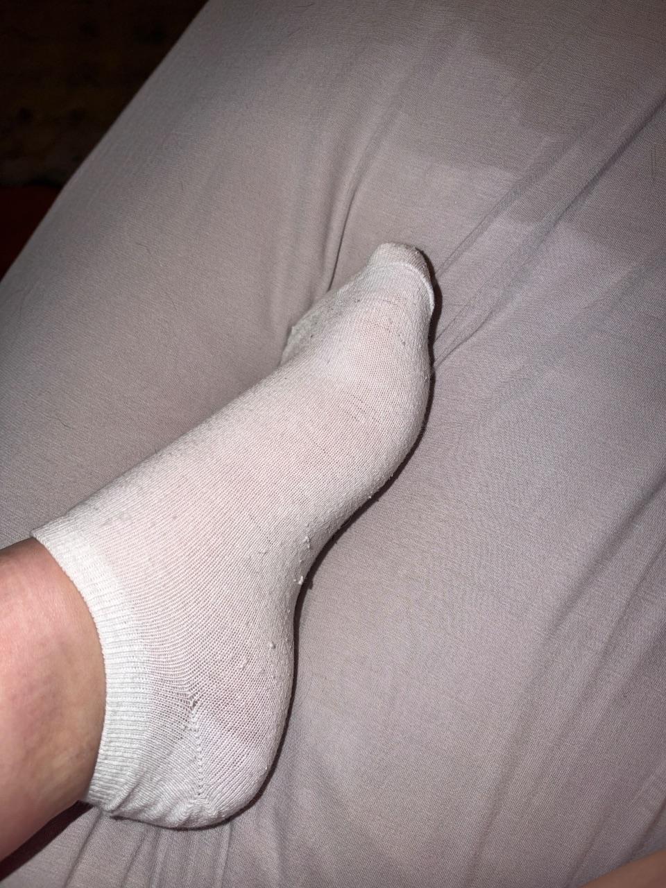 Socken weiß