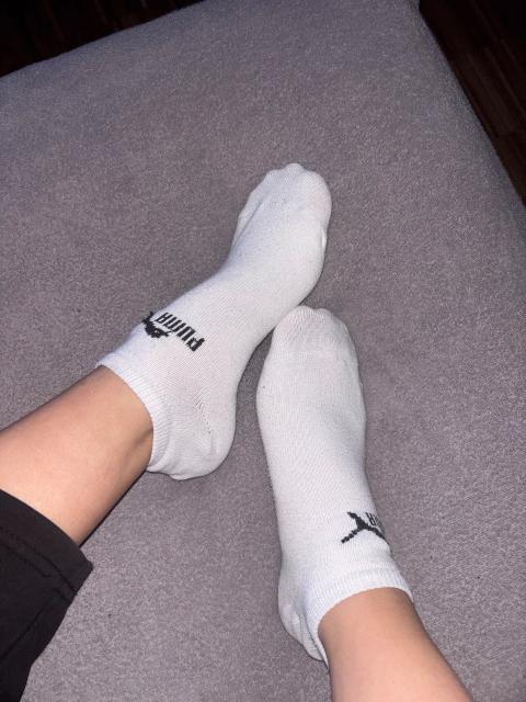 Puma Getragene Socken