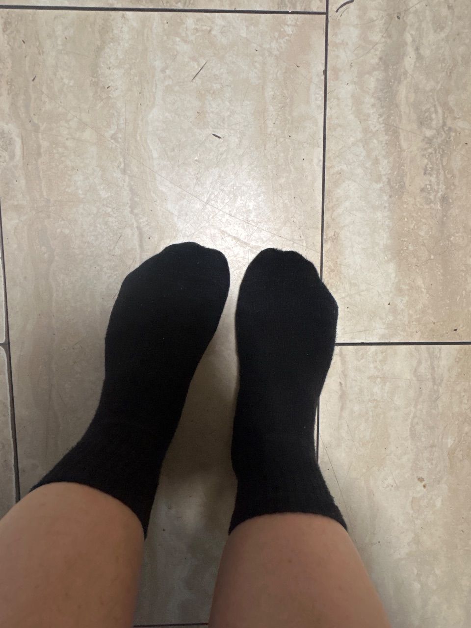 Ohne Marke Socken getragen Size L
