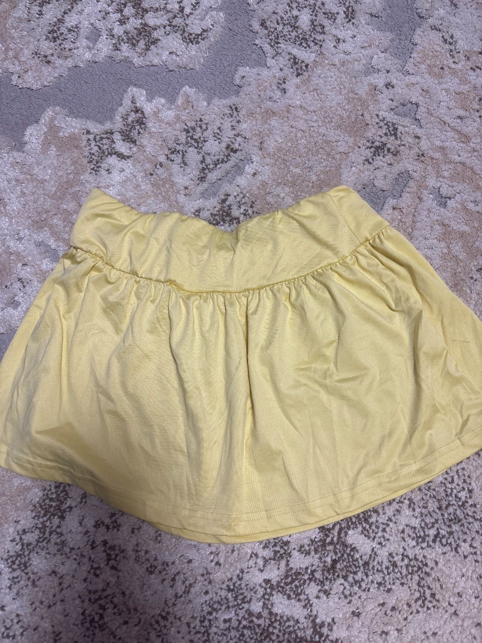 Shein Gelber Rock Size XS