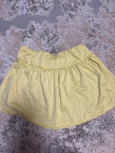 Shein Gelber Rock Size XS