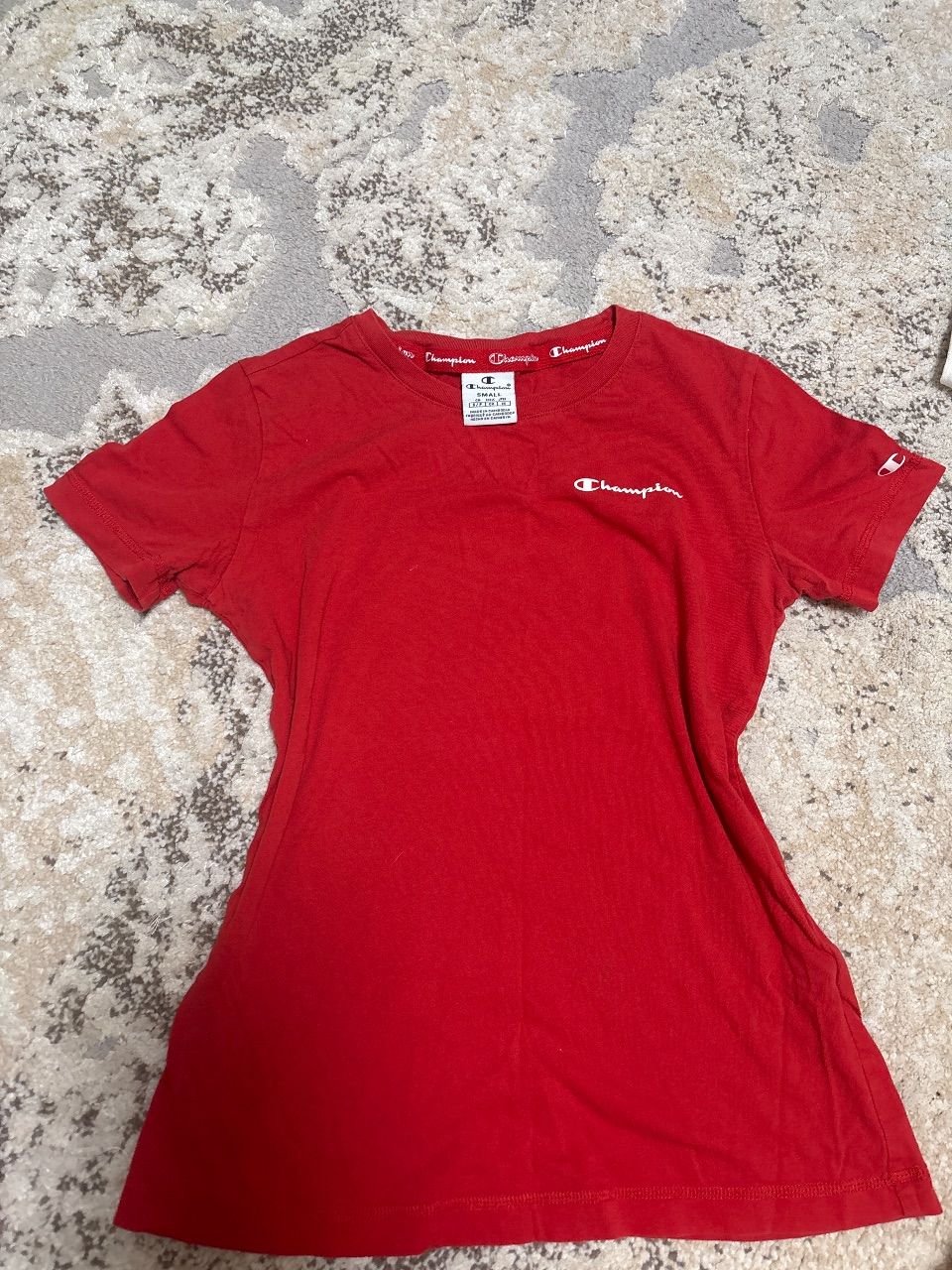 Champion Champion rotes T-Shirt Size S