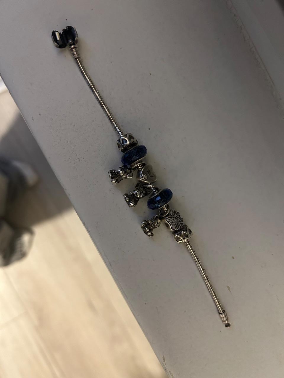 Original Pandora Armband mit Charms | komplett
