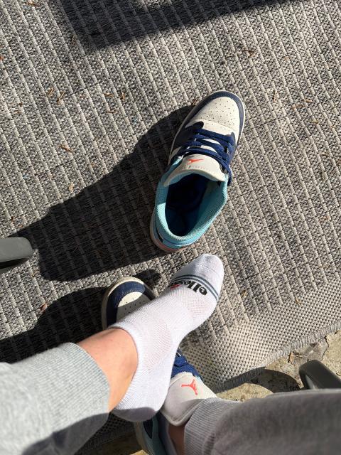 Ellese Getragene Socken Size 37