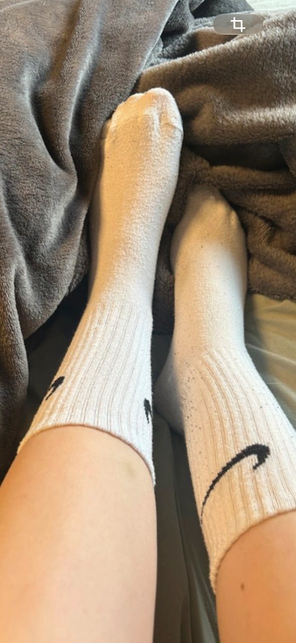 Ohne Marke Getragene Socken 