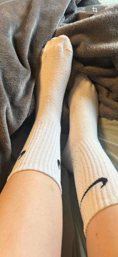Ohne Marke Getragene Socken