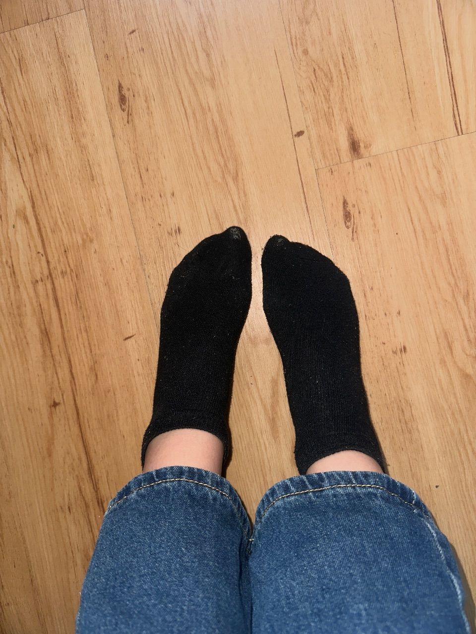 getragene Socken 