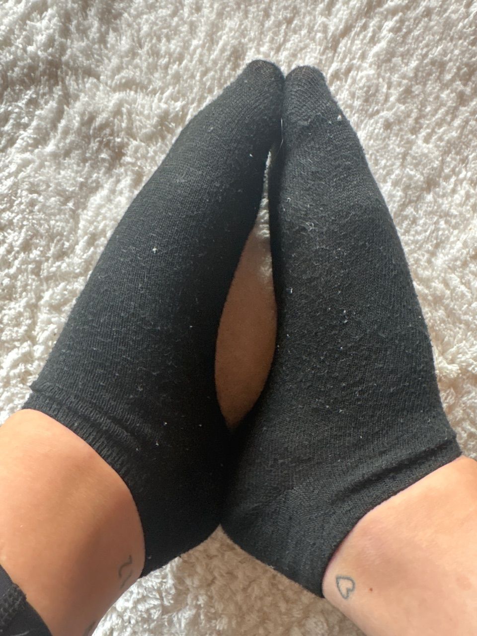 Socken getragen 