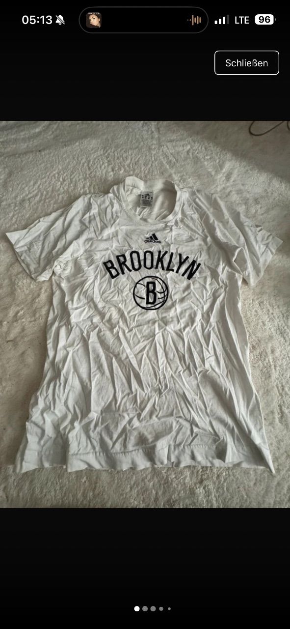 Adidas Adidas Brooklyn Nets NBA T-Shirt | Größe S Size S