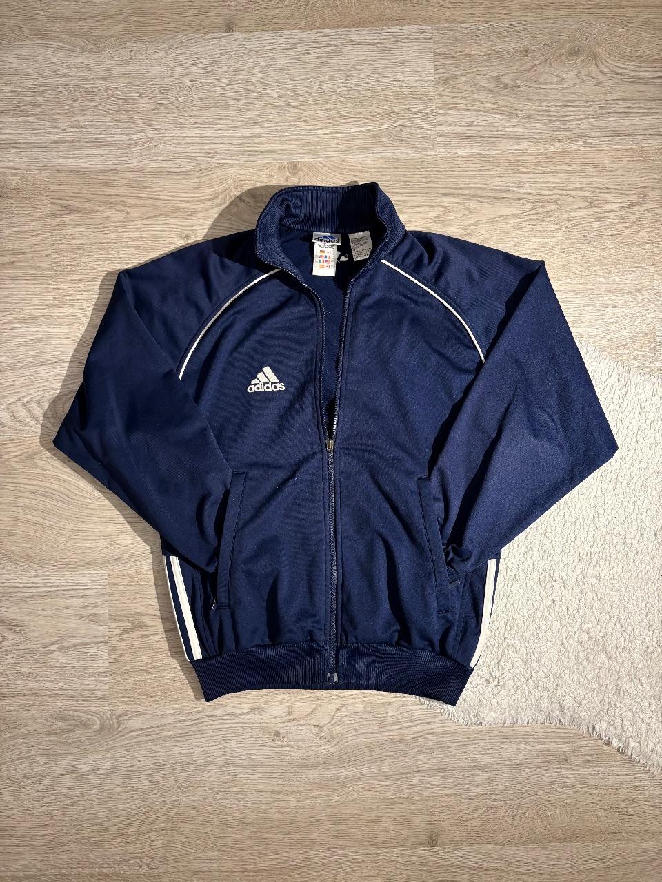 Adidas Originals blaue Jacke Retro Style