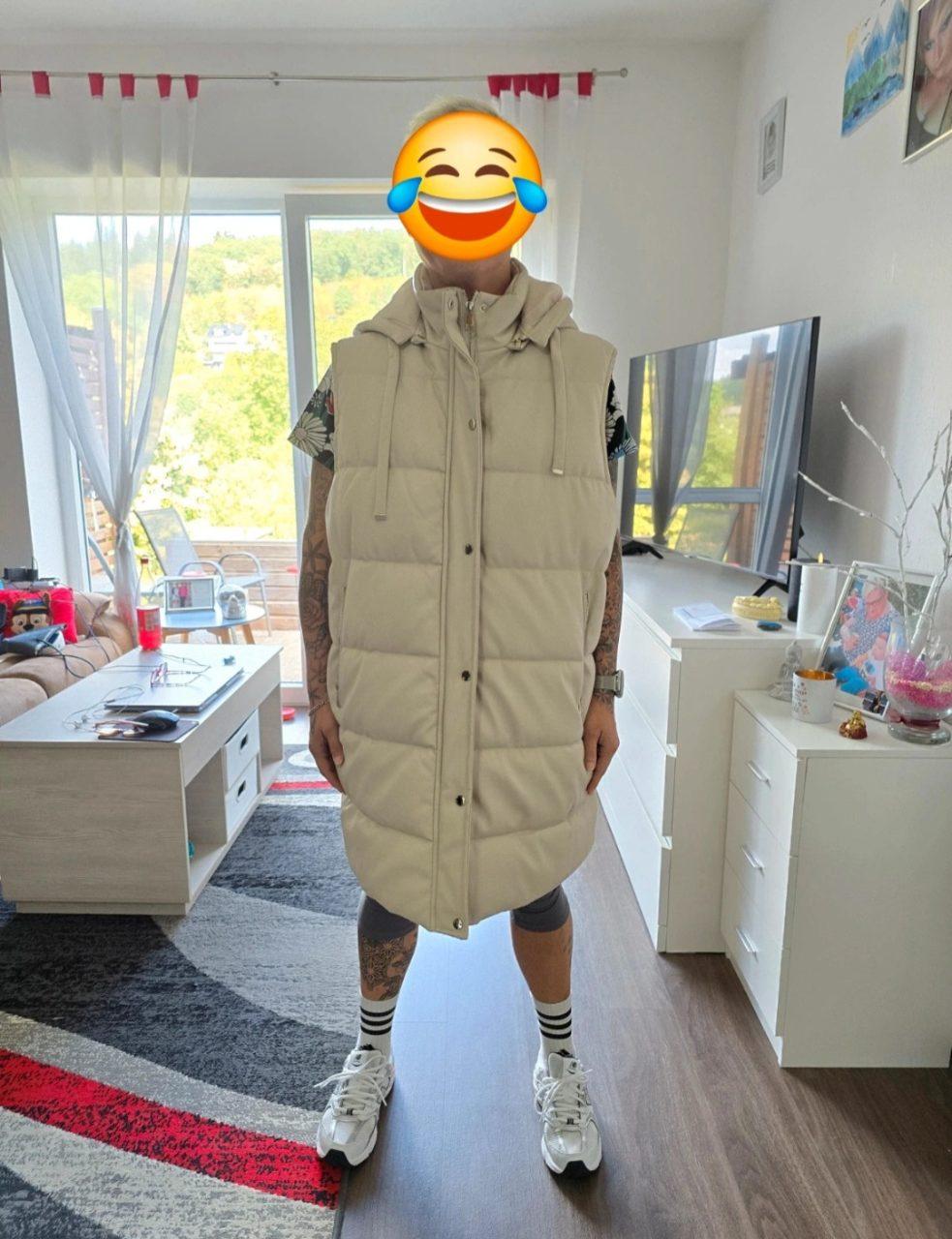 Dicke Weste wasserabweisend