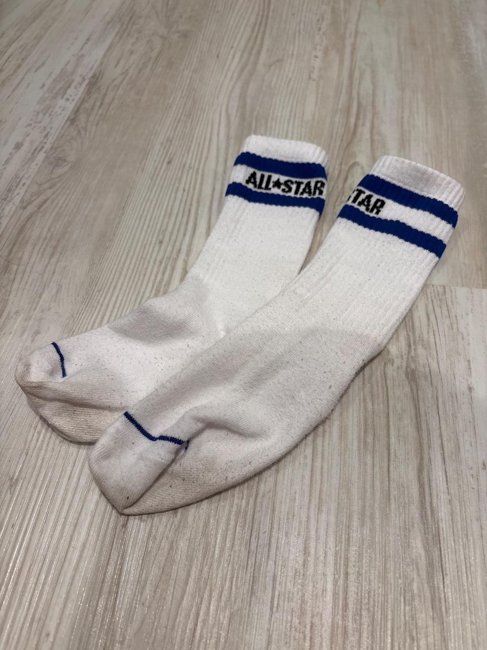 Getragene Socken